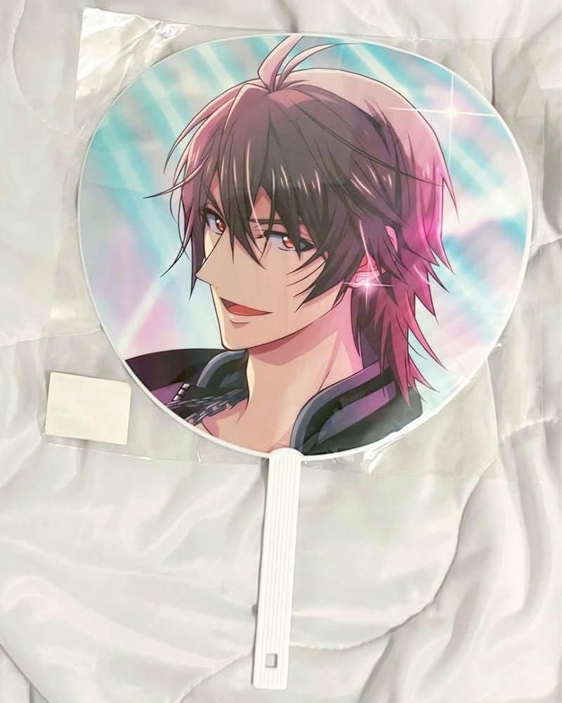 Amazon.co.jp: 御堂虎於 柄付きうちわ うちわ ŹOOĻ アイド